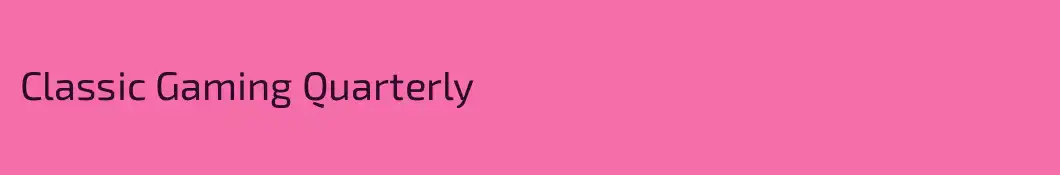 Classic Gaming Quarterly